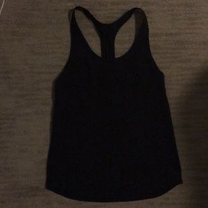 Black lululemon tank